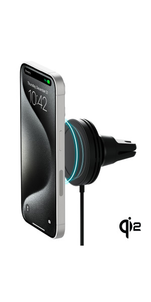 Velox Mini Qi2 Wireless Air Vent Mount