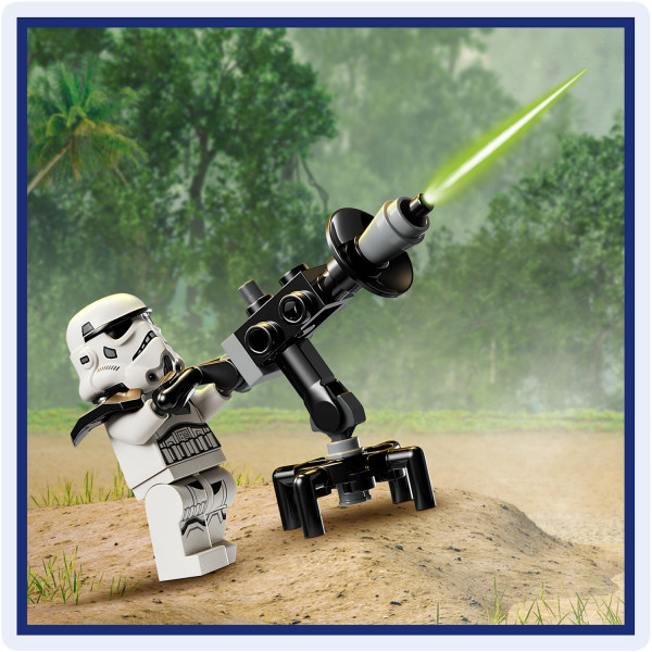 Watch out for the Imperial Remnant Stormtrooper’s attacks.