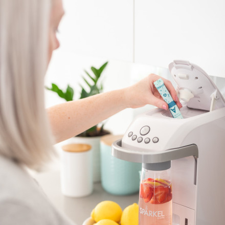 Spärkel Beverage System - Natural Ingredient Soda Maker with 5