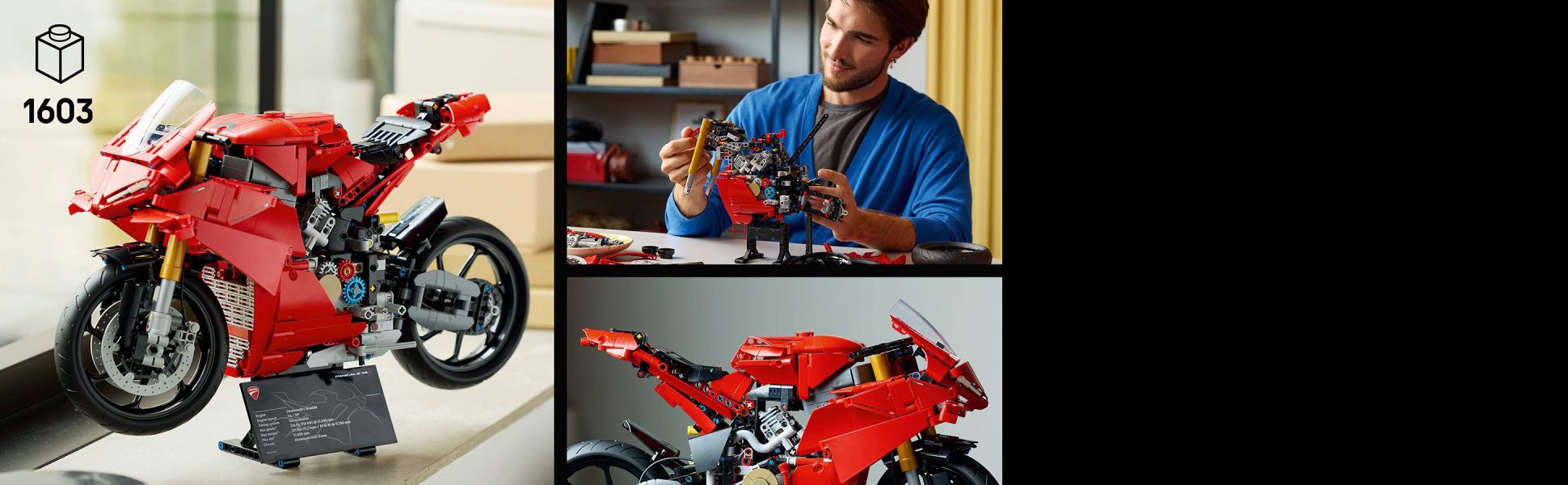 Recreate the details of the real-world Ducati Panigale V4 S – the iconic motorcycle from the Ducati stable.