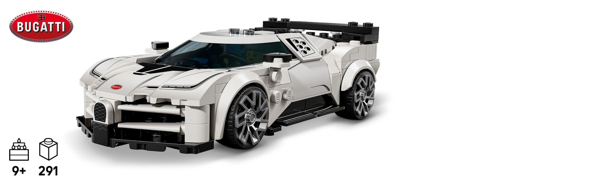 Discover one of the world’s leading hyper sports cars – the Bugatti Centodieci packed with details from the real-life version.