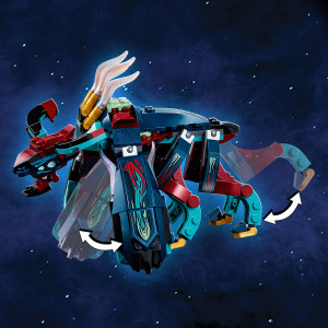 Kids can position the Deviant’s 6 legs any way they want.