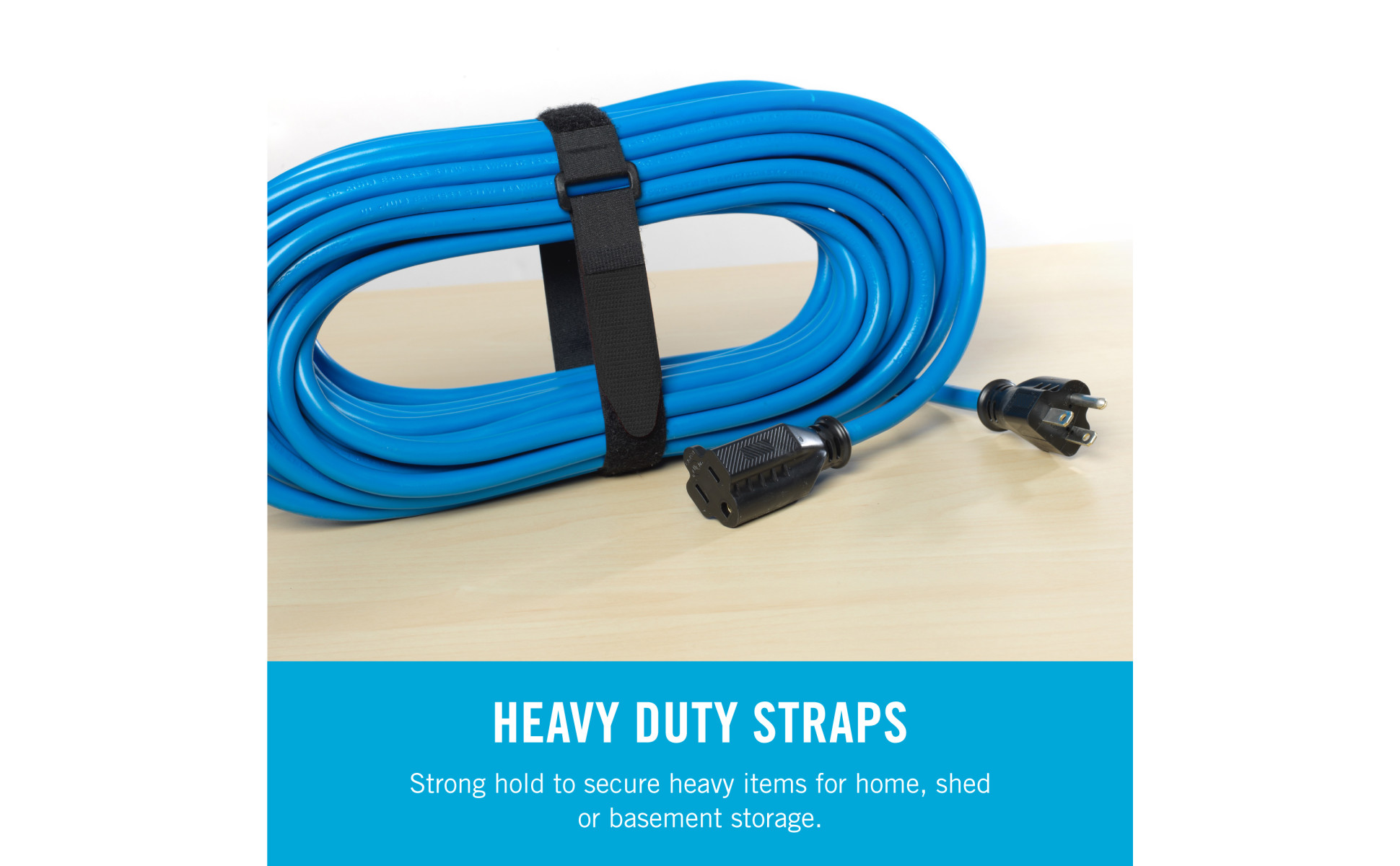 1.5 x 60 Heavy Duty Velcro Cinch Strap– original Bungee Co
