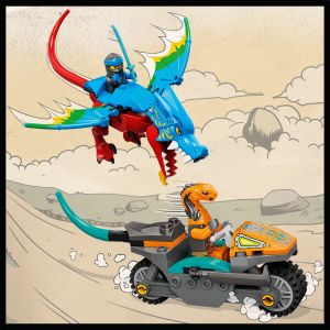LEGO NINJAGO: Ninja Dragon Temple Toy Motorbike Set (71759) Toys - Zavvi US