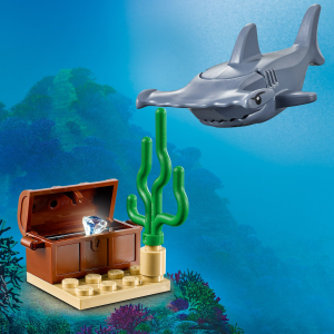LEGO City 60263 pas cher, Le mini sous-marin