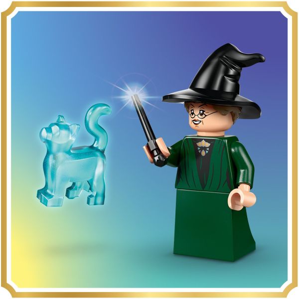 Create stories with Professor McGonagall’s Cat Patronus .