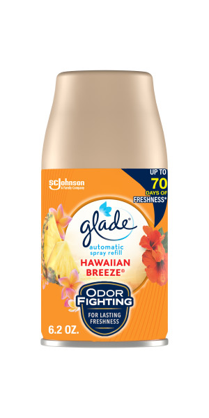 Glade Automatic Spray Refill, Air Freshener, Hawaiian Breeze, 6.2 oz