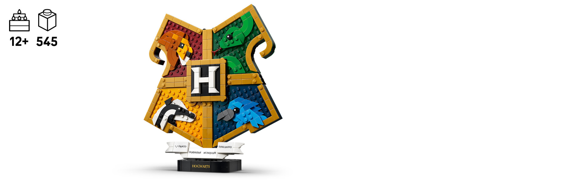 Inspire children to dream up their own fantasy adventures with hidden items such as the Ravenclaw Diadem and the Hufflepuff Cup.