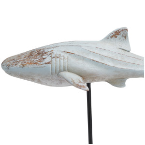 Shape Wood Light Old School Shark Black