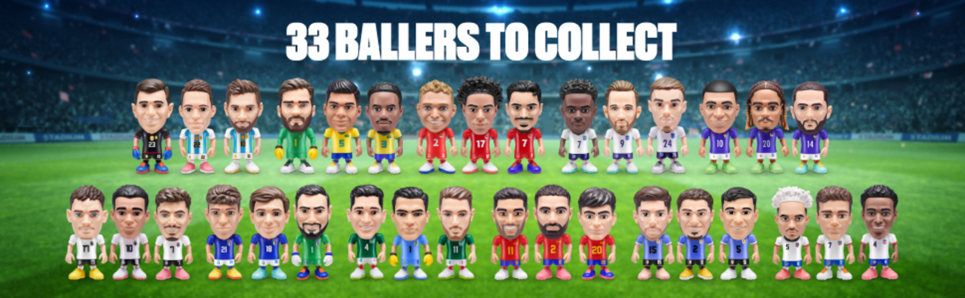 FIFA World Cup 2026™ Ballers Series 1 4 Pack by ZURU – Official