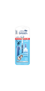 TropiClean Fresh Breath Vet Strength Formula Oral Care Kit for Small Medium Dogs Petco