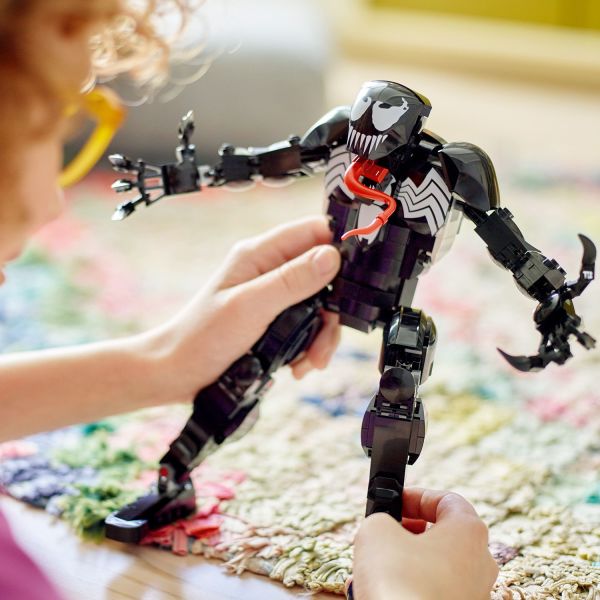Take-anywhere LEGO figure stands over 9 in. (23 cm) tall.