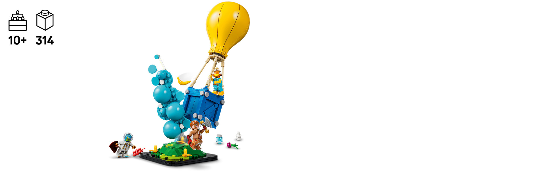 Capturing the excitement of an iconic video game moment, this model consists of 3 sections: the base, the smoke and the supply drop itself.