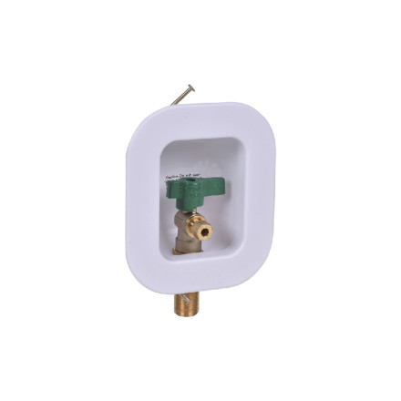 ●ONE BRILLIANT● MaisieOB509Khaki Maisie-OB509-Khaki Metal Ice Maker Box With Water Hammer Arrester