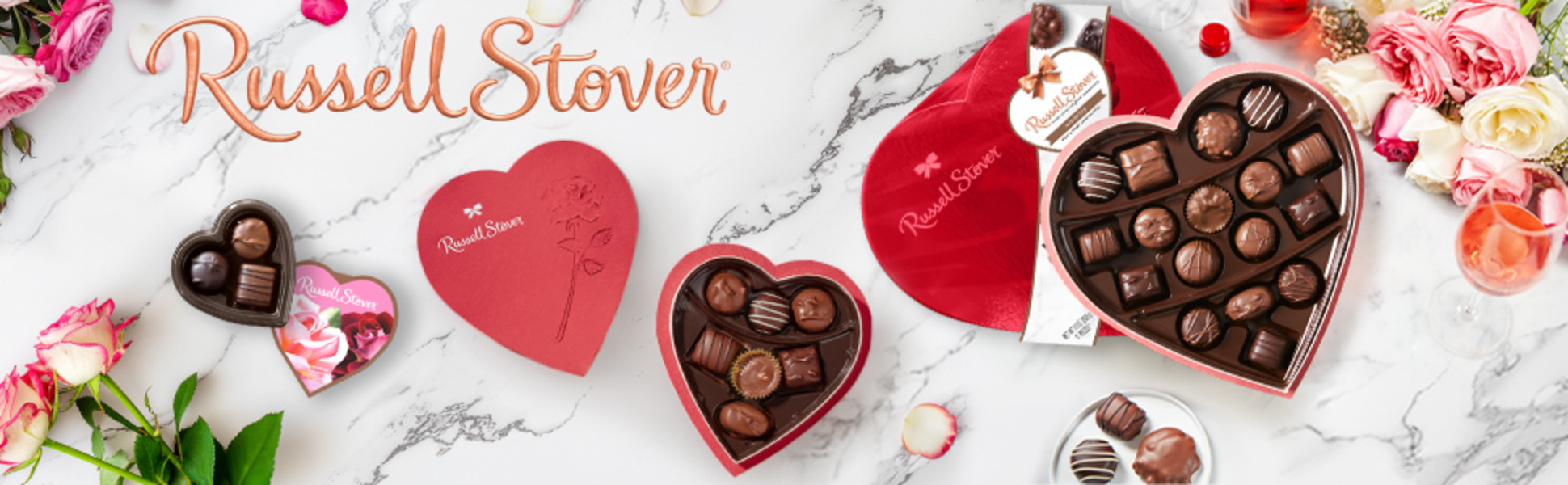 RUSSELL STOVER Valentine's Day One in a Billion Solid Milk