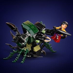 Look out for the giant bug monster with gripping claws.