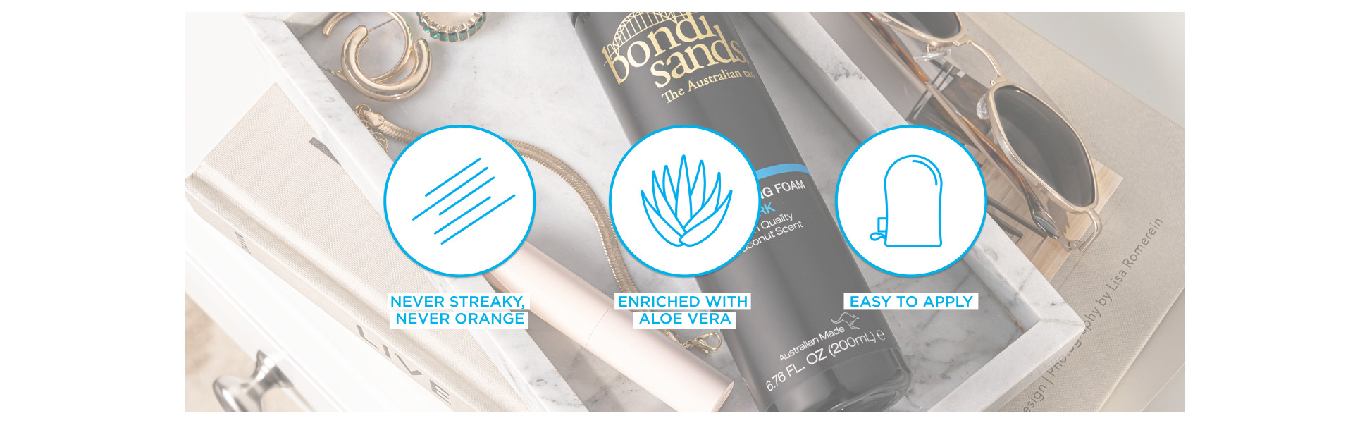 Never streaky and never orange.