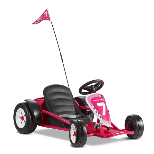 Radio Flyer Ultimate Go-Kart Kids Ride-On Toy, 24 Volts, Outdoor