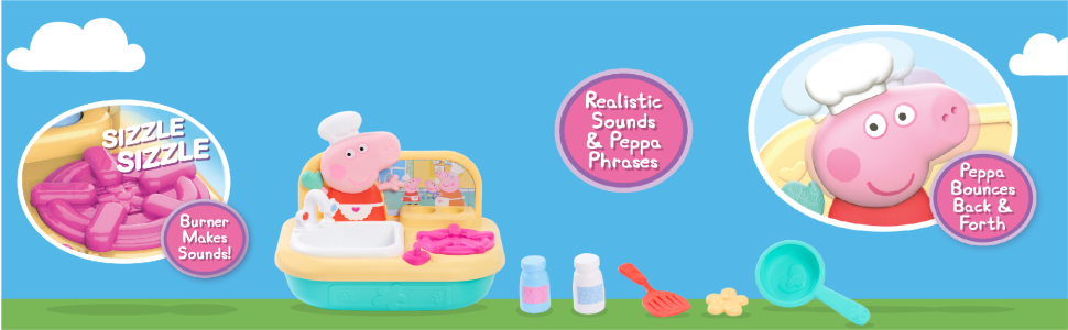 Cocina peppa pig online walmart