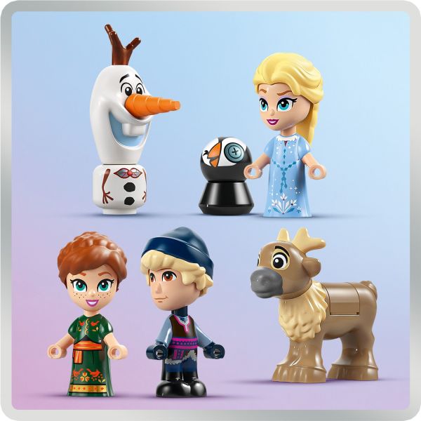 Elsa, Anna, Kristoff, Olaf and Sven LEGO | Disney characters.