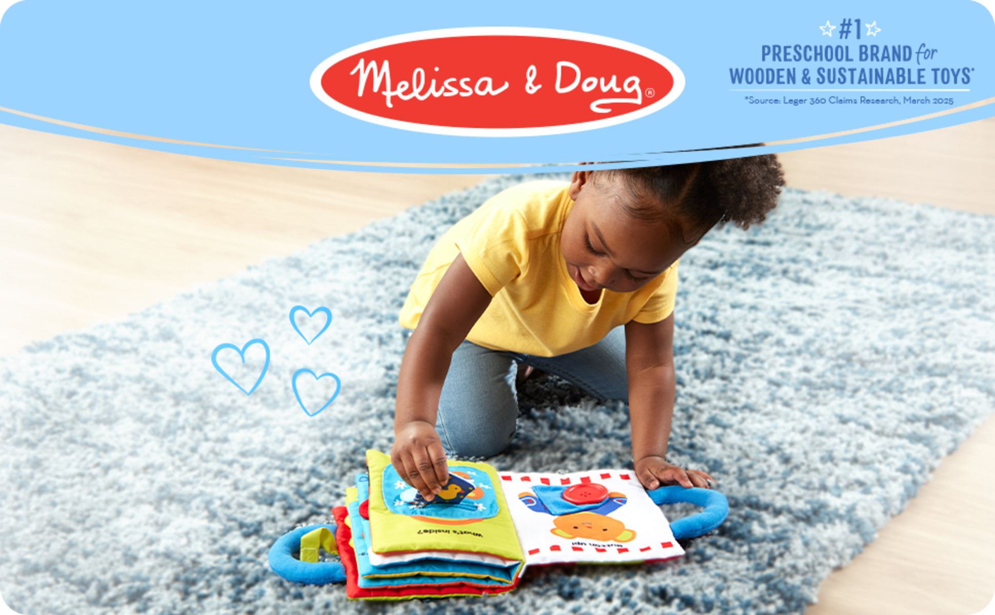 Melissa & Doug K's Kids My First Soft Activity Book for Babies and