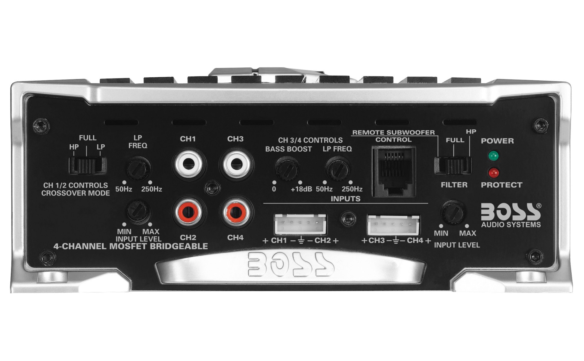 BOSS Audio Systems AR1600.4 4 Channel Car Amplifier, 1600 Watts