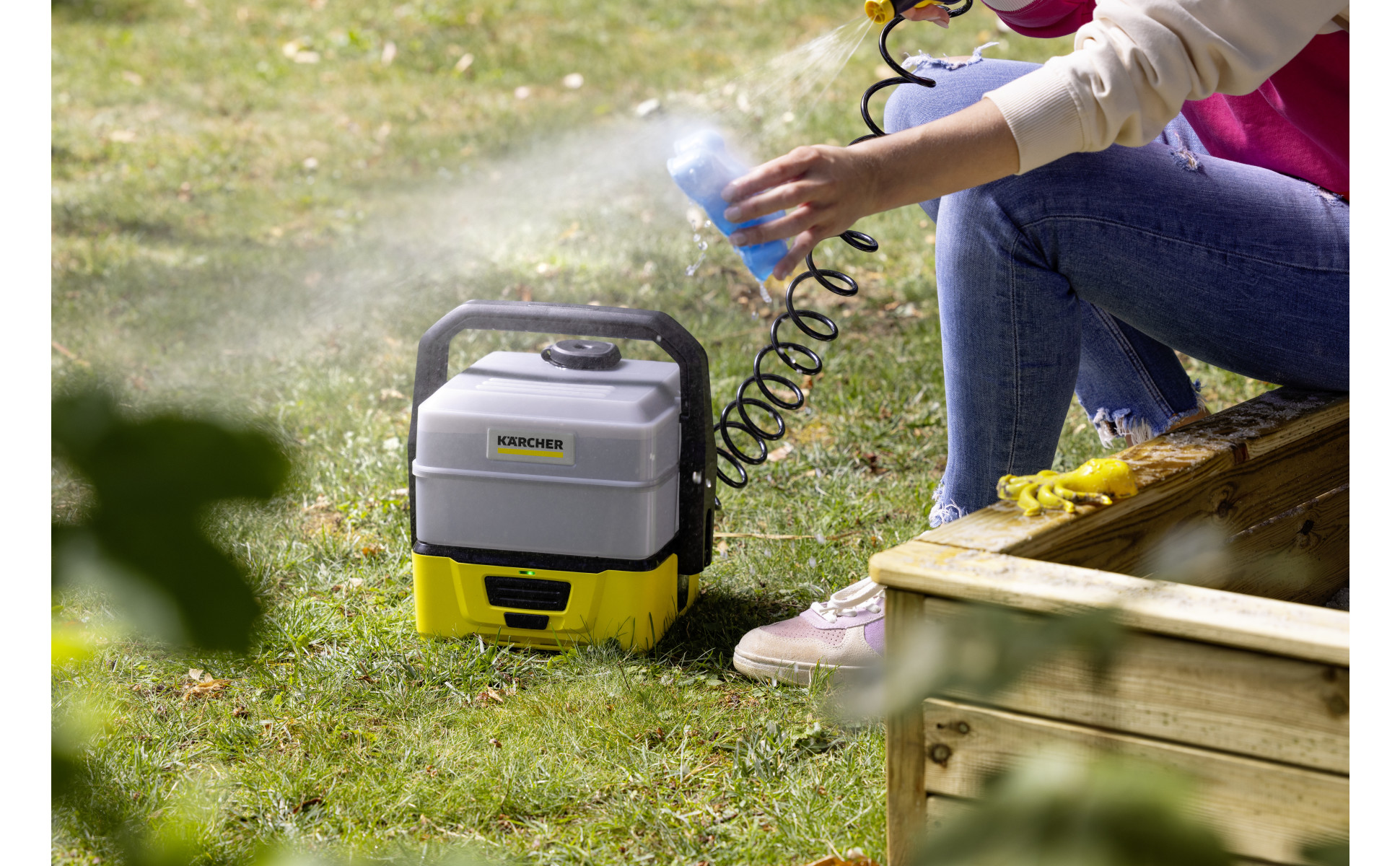 Karcher OC 3 Plus, Cordless Pressure Washer, Battery Operated, for