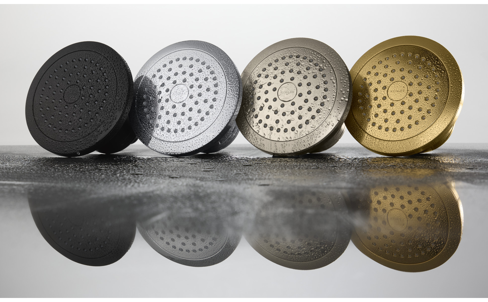 KOHLER Cinq 1-Spray Patterns with 2.5 GPM 5.5 in. Wall Mount Fixed