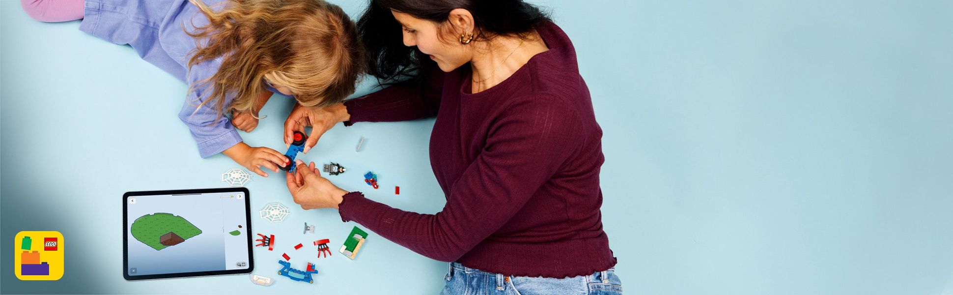 Builders can zoom in, rotate sets in 3D and track their progress using the fun, intuitive LEGO Builder app.