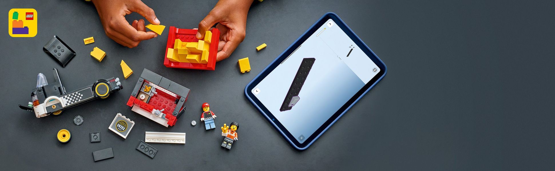 Builders can zoom in, rotate sets in 3D and track their progress using the fun, intuitive LEGO Builder app.