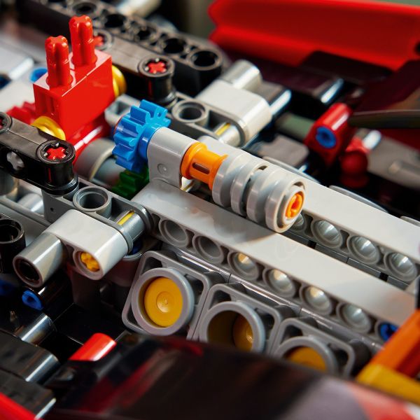 Explore the V6 engine with its spinning MGU-H.