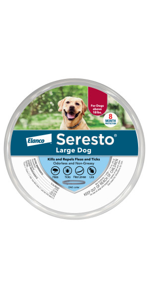 Seresto Vet Recommended Flea Tick Prevention Collar for Large Dogs Over 18 lbs. Count of 1 Petco