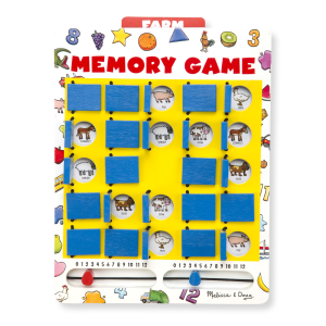 1set Wooden Two-player Memory Match Flip Board Game For Fun And Brain  Training