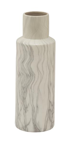 Contemporary White Ceramic Vase
