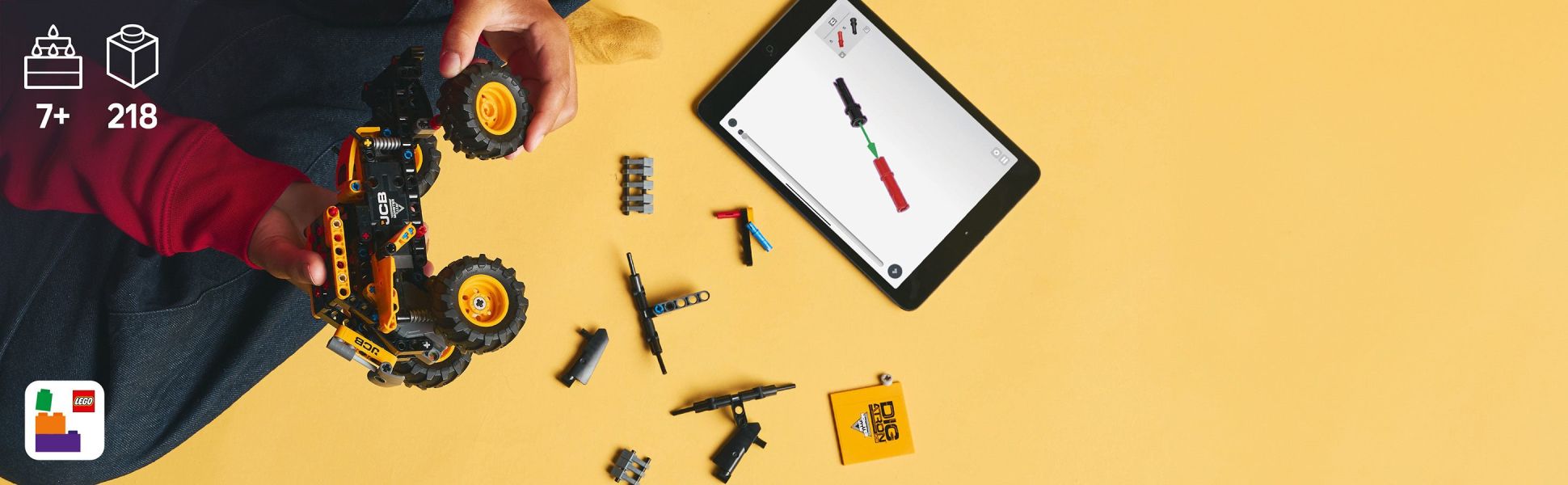 Builders can zoom in, rotate sets in 3D and track progress using the fun, intuitive LEGO Builder app.