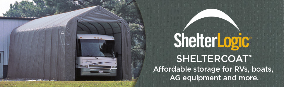 ShelterLogic SHELTERCOAT - Ideal storage solution for boats, vehicles, ATVs and more.