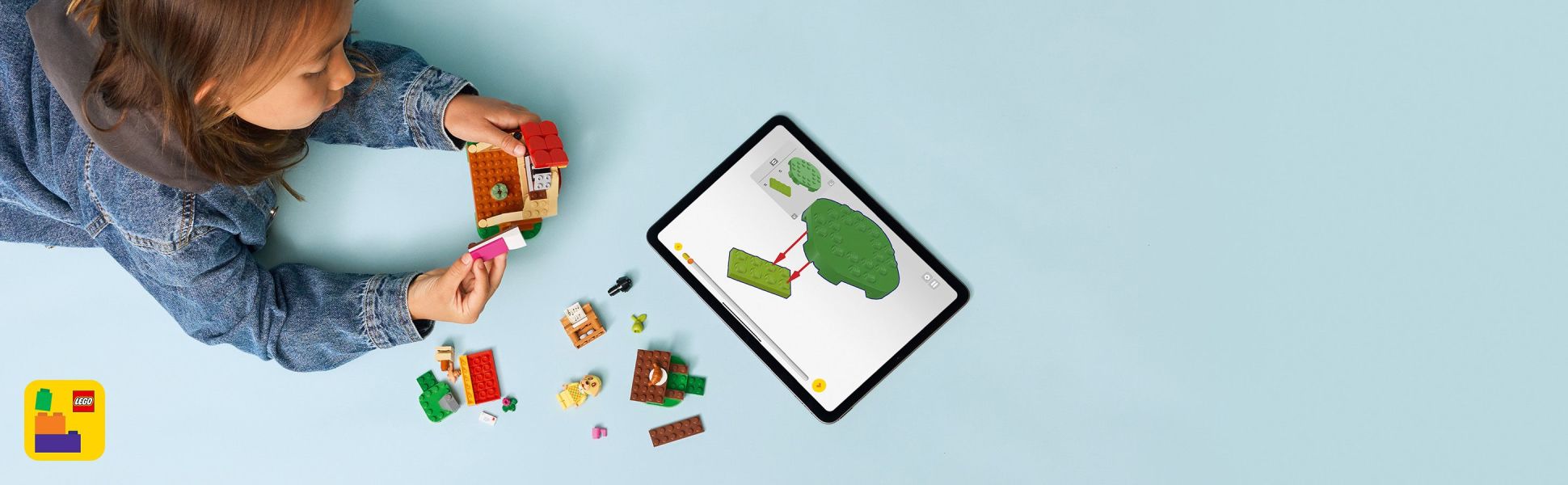 Builders can zoom in, rotate sets in 3D and track their progress using the fun, intuitive LEGO Builder app.