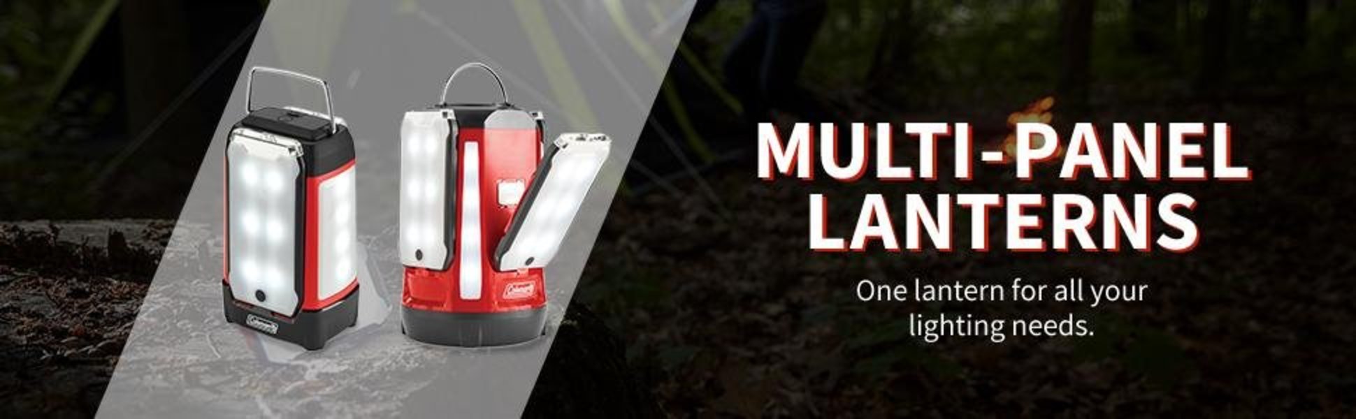 Coleman LED Lantern, 400 Lumens, Rechargeable Camp Light