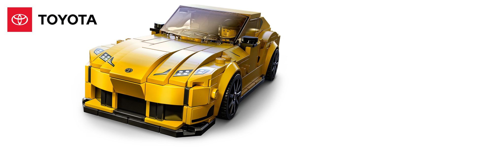 Car fans will love to build this mini version of the iconic Toyota GR Supra – perfect for display and exciting race action.