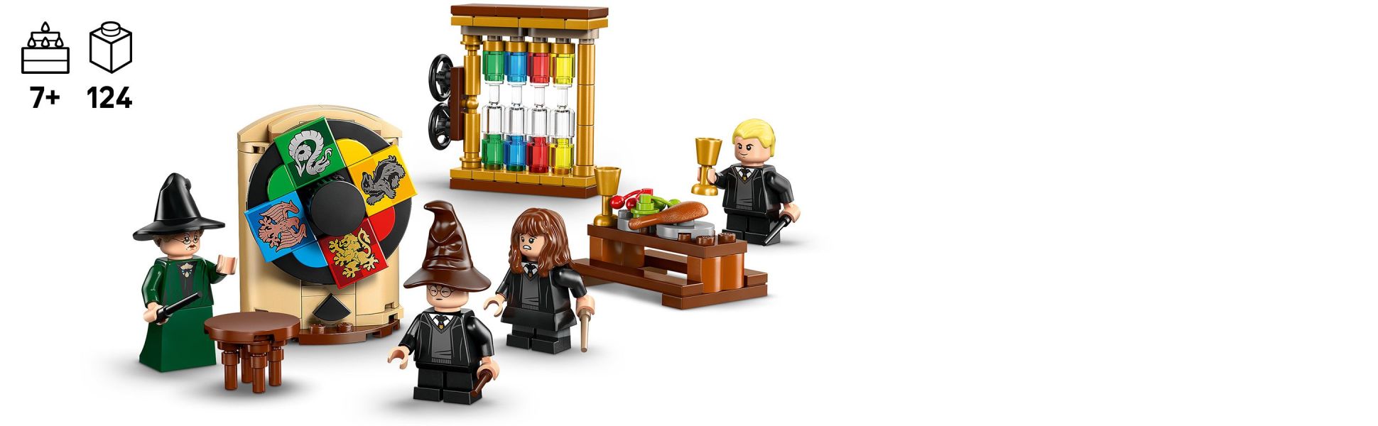 This LEGO Harry Potter 25th anniversary set features a Sorting Hat , ‘sorting wheel,’ Hogwarts house points counter and more.