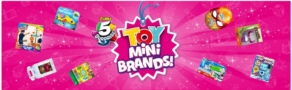 Toy Mini Brands Series 2 Capsule Collectible Toy By ZURU 