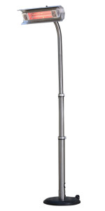 Fire Sense Telescoping Offset Pole Mounted Infrared Patio Heater