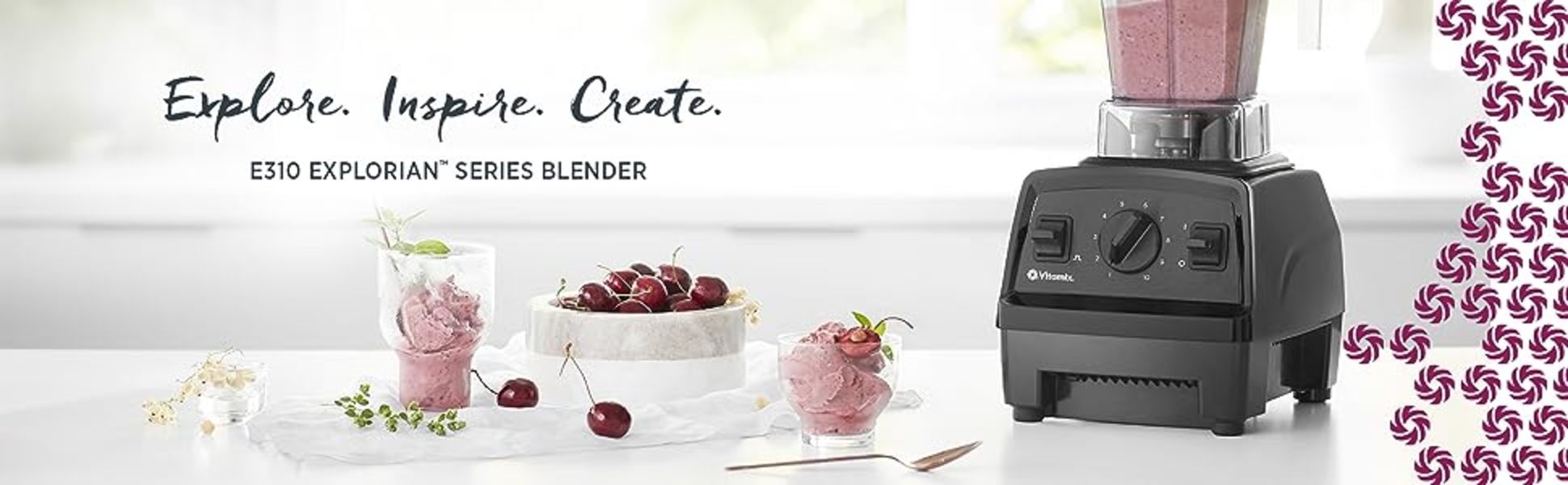 Vitamix Explorian E310 Series Blender, Black, 48oz, 10-Speed Vitamix Explorian E310 Series Blender, Black, 48oz, 10-Speed