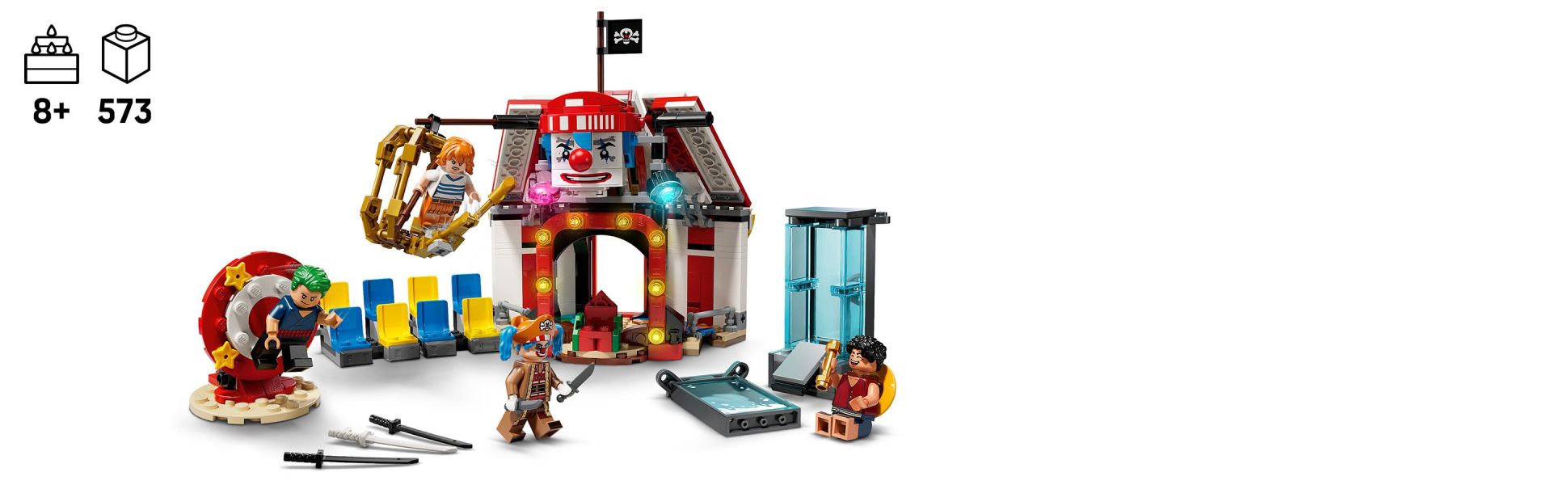 LEGO ONE PIECE Buggy the Clown's Circus Tent 75637 6527565 - Best Buy
