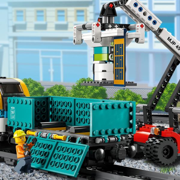Lego City Freight Train Toy Remote Control Sounds Set 60336 : Target