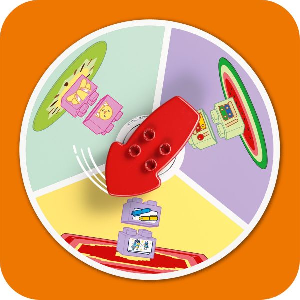 Spin the spinner to discover which item to find.