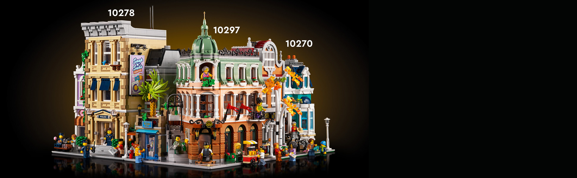 LEGO Icons Boutique Hotel 10297 Modular Building Display Model Kit