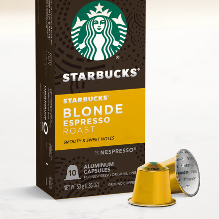 Nespresso Starbucks Blonde Espresso Capsule - Coffee at Three
