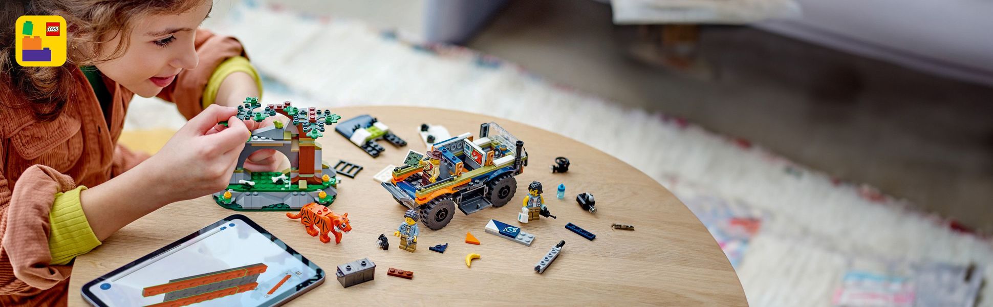 Builders can zoom in, rotate sets in 3D and track their progress using the fun, intuitive LEGO Builder app.