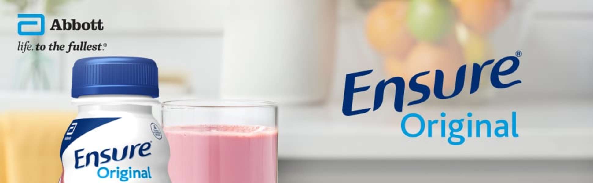 Ensure Original nutrition shakes.